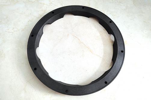 DB2402:  24'' Aluminum Frame Black  Plastic Spider Ring set