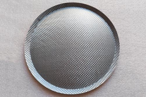 FCM180-09   7.09″ (180mm)  Grey Double Layers Glass Fiber  Convex Dust Cap