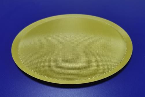 FCM180-10   7.09″ (180mm)  Yellow Double Layers Thin Glass Fiber  DustCap