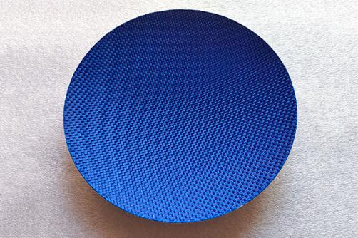 FCM180-15    7.09″ (180mm) Blue Double Layers  Glass Fiber   Concave Dust Cap