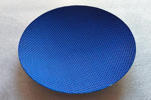 FCM180-15    7.09″ (180mm) Blue Double Layers  Glass Fiber   Concave Dust Cap