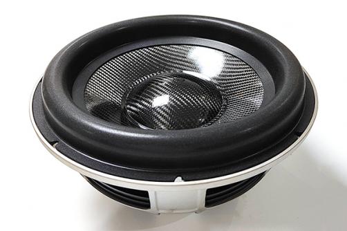 GZ1281：12″ Tall Roll Subwoofer Strong Carbon Fiber Cone  3″ VCID