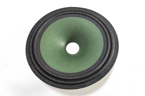 GZ6530:   6'' Green Paper cone with 2 roll cloth edge 1''VCID