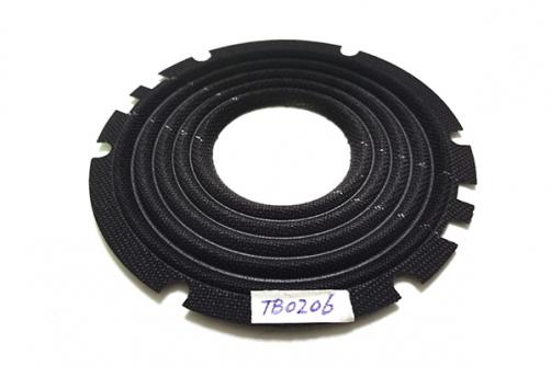 TB0206 :  5.43''X2.02'' (138*51.2*5mm) PC  Black Spider