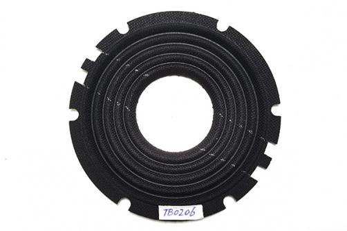 TB0206 :  5.43''X2.02'' (138*51.2*5mm) PC  Black Spider