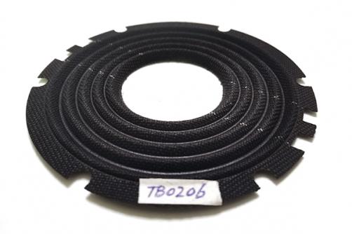 TB0206 :  5.43''X2.02'' (138*51.2*5mm) PC  Black Spider