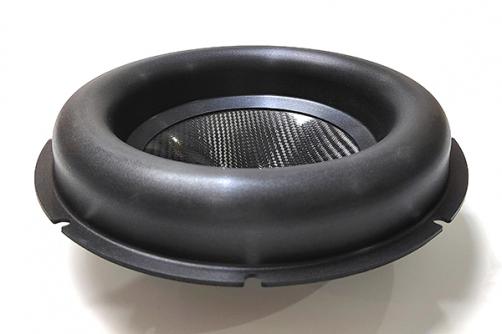 GZB12-2 (mega surround) 12 Inch Black Foam Edge Surround Rings Repair Kit for Speaker DIY Repair - Foam Ring