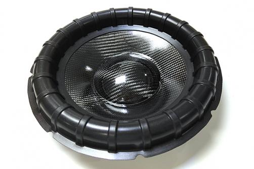 GZB12-3--12'' rib surround Foam Edge Rib Surround Speaker for Enhanced Sound