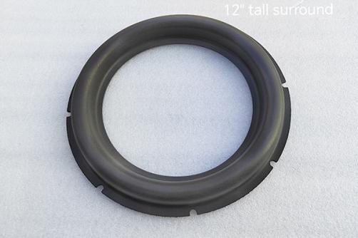 GZB12-1: 12-Inch Tall Surround Foam Edge Replacement Rings for Speaker Repair or DIY