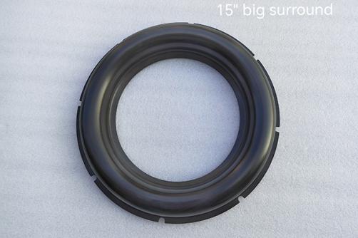 GZB15-4：15-Inch Big Surround Foam Edge Replacement Rings for Speaker Repair or DIY