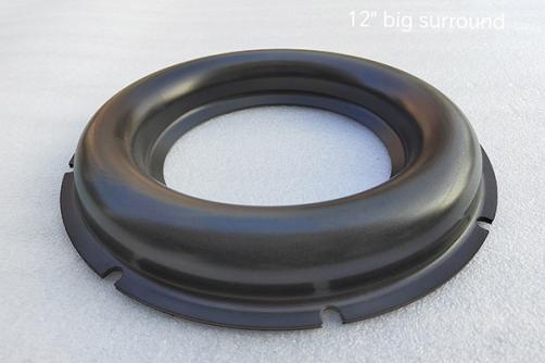 GZB12-4：12-Inch Big Surround Foam Edge Replacement Rings for Speaker Repair or DIY