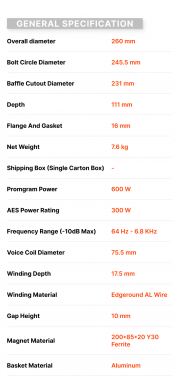 10V755A0803 600W:Car Speaker Manufacturer Suppliers Subwoofer  10 Inch Subwoofer Speakers