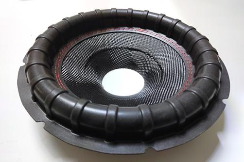 GZ1290:12″ Rib Roll Subwoofer Strong Paper Cone , 3″ VCID