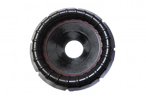 GZ1290:12″ Rib Roll Subwoofer Strong Paper Cone , 3″ VCID