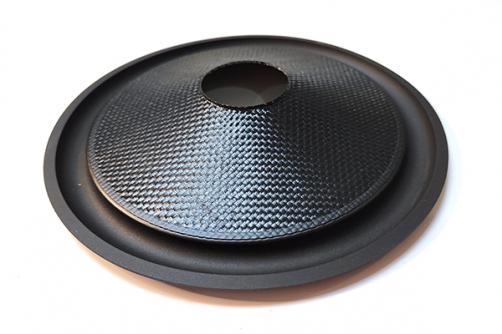 GZ0850: 8'' speaker carbon fibre cone with rubber surround, φ38