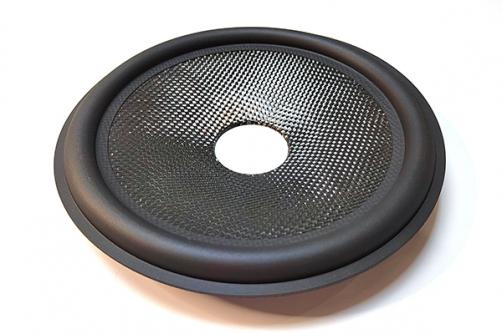 GZ0850: 8'' speaker carbon fibre cone with rubber surround, φ38