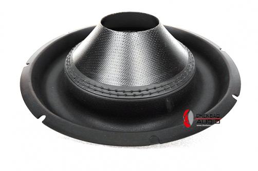 GZ1280：12″ Huge Roll Subwoofer Strong Carbon Fiber Cone  3″ VCID