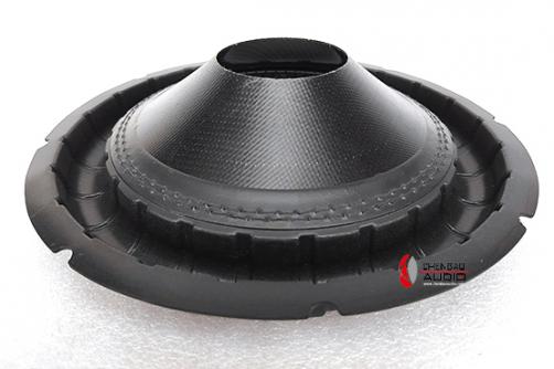 GZ1287:12″ Rib Roll Subwoofer Strong Carbon Fiber Cone , 3″ VCID