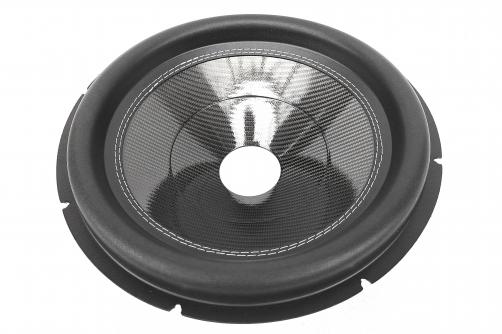 GZ1582：15″ Tall Roll Subwoofer Strong Carbon Fiber Cone  3″ VCID