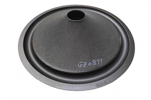 GZ0871 :8'' speaker paper cone with rubber surround， φ26.9