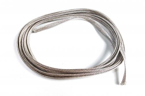 JSX015--105 strands of heat-resistant silver flat wire with an outer diameter of 6.2x1.6mm