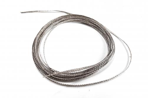 JSX023--14 strands of heat-resistant silver flat wire with an outer diameter of 2.1x0.6mm
