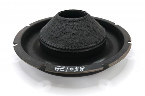 GZ1058： 10'' glass fiber Subwoofer Cone With Mega Foam Surround , 2.5''VCID