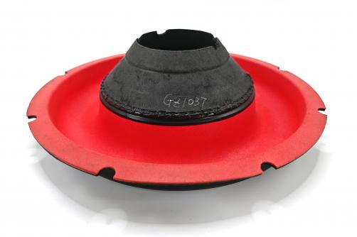 GZ1037： 10'' Subwoofer Cone With Big Foam Surround  , 2.5''VCID