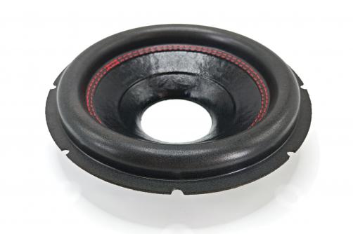 GZ1002   10″ Subwoofer Cone Red Stitch  3″ VCID