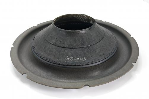 GZ1003   10″ Black Compound Glass Fiber Woven Subwoofer Cone  3″ VCID
