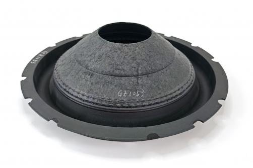 10″ tall roll rubber Surround Subwoofer paper Cone，GZ1053