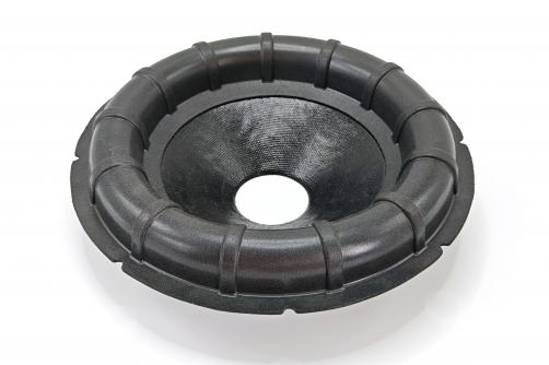 10″ rib roll foam Surround Subwoofer paper Cone，GZ1062A