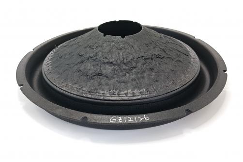 12″ tall roll foam Surround Subwoofer paper Cone，GZ12126