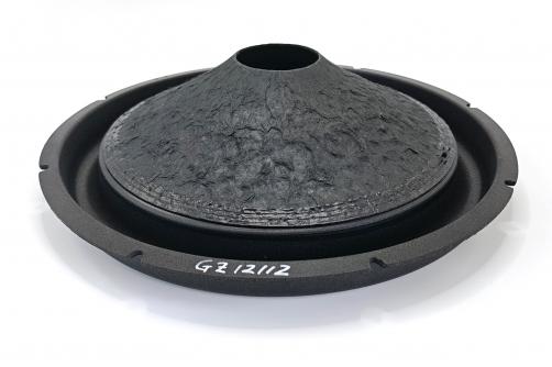 GZ12112:12″ Tall Roll Subwoofer Strong Paper Cone , 2″ VCID