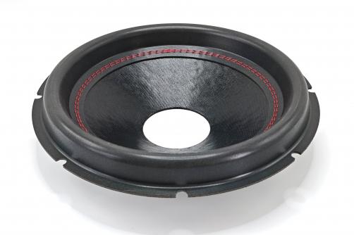 GZ1228:  12″ Tall Roll  Subwoofer Cone  3″ VCID