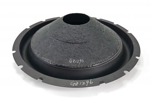 12″ tall roll rubber Surround Subwoofer paper Cone，GZ1296