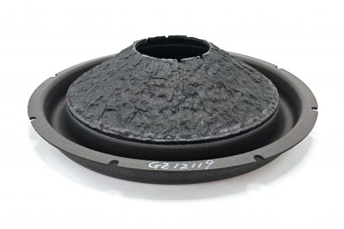 12″ tall roll foam Surround Subwoofer paper Cone，GZ12119