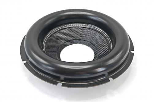 GZ1201   12″ Big Roll Glass Fiber Woven  Subwoofer Cone  3″ VCID