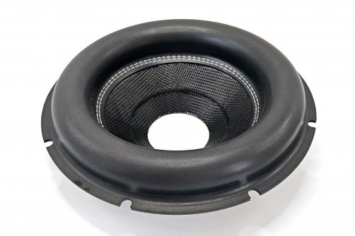 GZ1201   12″ Big Roll Glass Fiber Woven  Subwoofer Cone  3″ VCID
