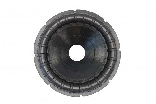 12″ rib roll foam Surround Subwoofer paper Cone，GZ12117