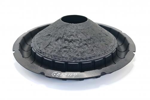 12″ rib roll foam Surround Subwoofer paper Cone，GZ12117