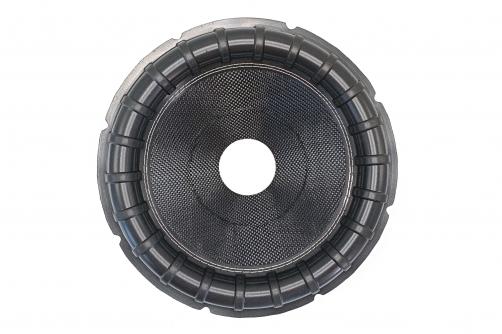 12″ rib roll foam Surround Subwoofer glass fiber Cone，GZ1293