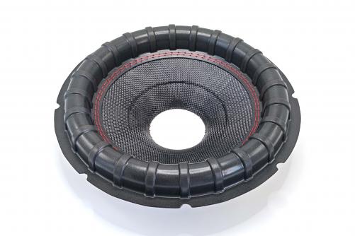 GZ1290:12″ Rib Roll Subwoofer Strong Paper Cone , 3″ VCID