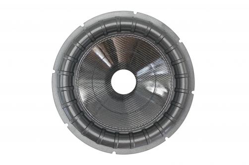 GZ1587:15inch carbon fiber cone with foam rib surround，3VCID