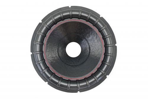 GZ1512: 15″  Non Press Paper Subwoofer  Cone with  decorative stripes surround 3″ VCID