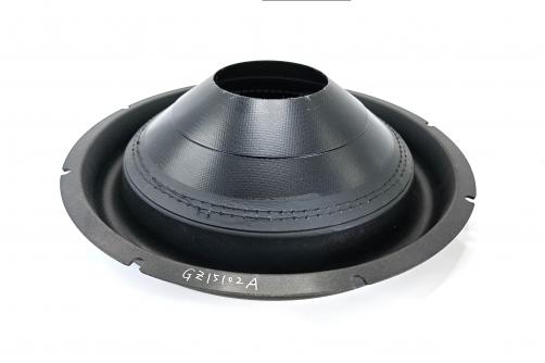 GZ15102A:15inch carbon fiber cone with foam new tall roll surround，4VCID