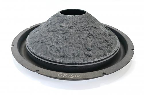 GZ1510: 15″ Tall Roll Non Press Paper Subwoofer  Cone  3″ VCID