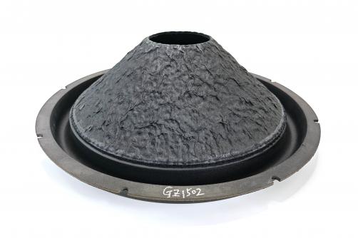 GZ1502   15″ Tall Roll Non Press Paper Subwoofer  Cone  3″ VCID