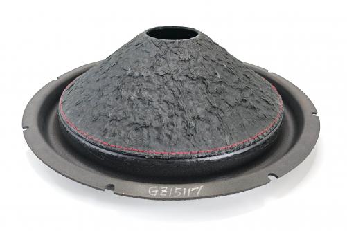 GZ1511: 15″ Tall Roll Non Press Paper Subwoofer  Cone  3″ VCID