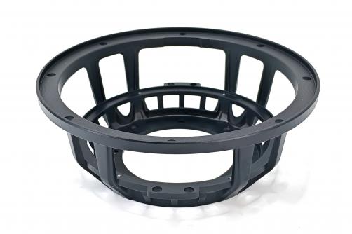 PJ08667 2025 Design Patented New 8-Inch Aluminum Subwoofer Frame with 6 Spoke Stage Speakers Accessory Product